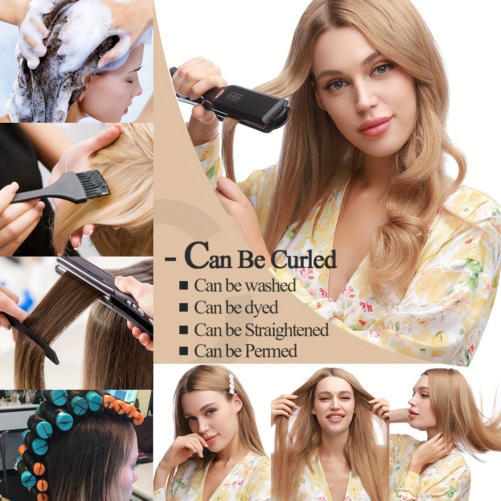 BENEHAIR Tape In Hair Extensions Human Hair Real Human Hair Tape In Extensions Straight Highlight 100% Remy Seamless Human Hair Extensions For Women 30.48-60.96 cm 25g/pack 10pcs Skin Weft
